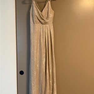 Morgan & Co. Glittering Champagne Dress